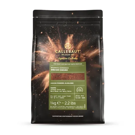 Callebaut Botanical Decor Cacao Cocoa Powder - 1kg bag